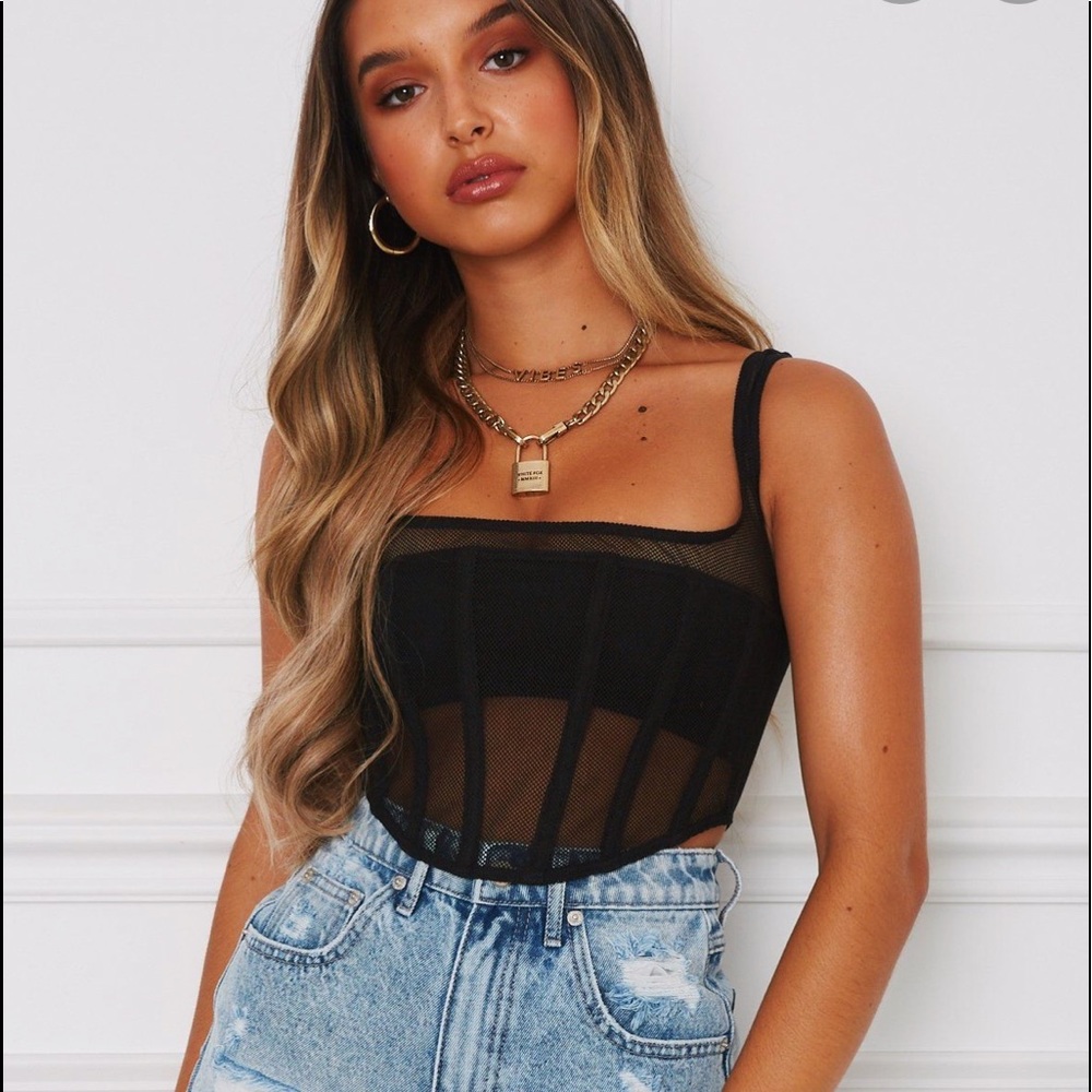 White fox boutique Kiss it better bustier